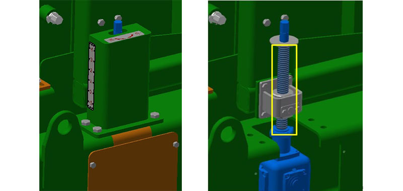 調節(jié)絲杠和螺母的潤滑
